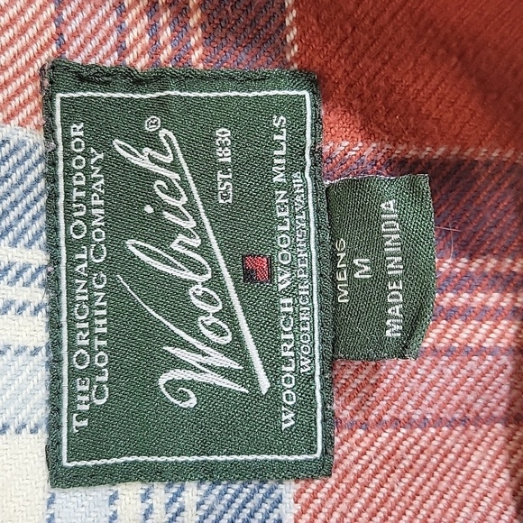 Woolrich Men's Flannel Size Medium - Picture 2 of 7